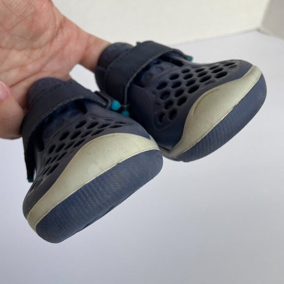 Plae Kids Toddler Unisex Mimo Sneaker Sandal, Blue - Size 9 - Picture 3 of 9